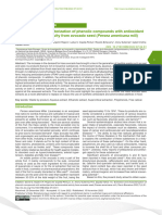 Extraction and Characterization of Phenolic Compounds With Antioxidant and Antimicrobial Activity From Avocado Seed (Persea Americana Mill)