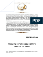 SP-066 Ley 906 Actos Sexuales Con Menor de 14 Años