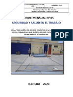 Informe Mensual N°5 - I.E. San Jose - Ejemplo