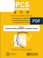 Dietary Exposure Assessment of Chemicals in Food