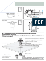 Guide Installation Avaloir de Douche 48 KE Et 49 KE