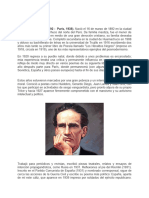 BIOGRAFÍA Cesar Vallejo