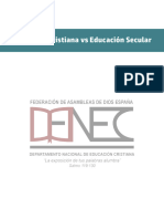 Educa C I On Cristian Vs Secular