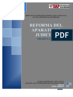 Trabajo Academico - Reforma Del Aparato Judicial