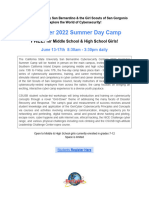 CSUSB GenCyber 2022 FAQs Flyer