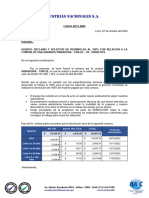 MEMBRETADA - Carta Reclamo