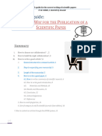 Scientific Guide For The Correct Writing of Scientifique Paper