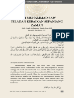 Edisi 376 - 220923 - Nabi Muhammad Saw Teladan Kebaikan Sepanjang Zaman