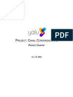 Project Charter v1 - Canal Conversacional - Cuadra