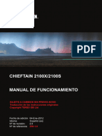 Chieftain 2100x-2100s Operations Manual Rev 2 (Es)