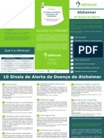 Alzheimer 10 Sinais de Alerta