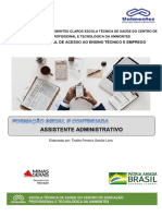 APOSTILA ASSISTENTE ADMINISTRATIVO - THALITA