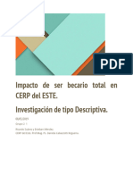 Investigación, Becarios CERP Del Este.