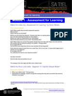 4 Assessment For Learning