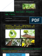 Palestra 02 Projeto Social Plante em Casa