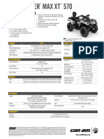 2020 CanAm Outlander MAX XT570 Brochure