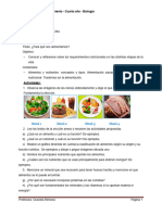 4to Biologia Dieta Nutrientes y Alimentos