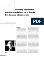 Freire y La Pedagogia Latinoamericana