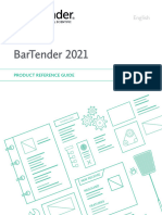 Bartender 2021 Product Reference Guide en PRT 0072 - 1021
