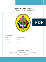 Periodisasi Sastra Indonesia