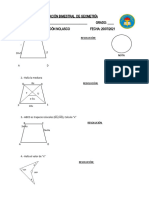 V Examen Bimestral Geometria