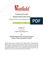 Westfield RFQ for Architectural and Professional Services