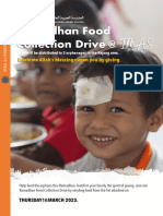 RAMADHAN FOOD DRIVE COLLECTION at IMAS