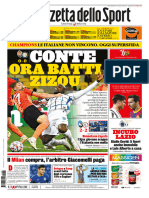 La Gazzetta Dello Sport Roma 28 Ottobre 2020