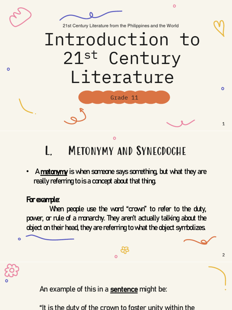 Introduction To 21st Century Literature Pdf