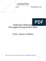 1687344782guide Pour L'élaboration D'un Rapport de Stage de Fin D'année