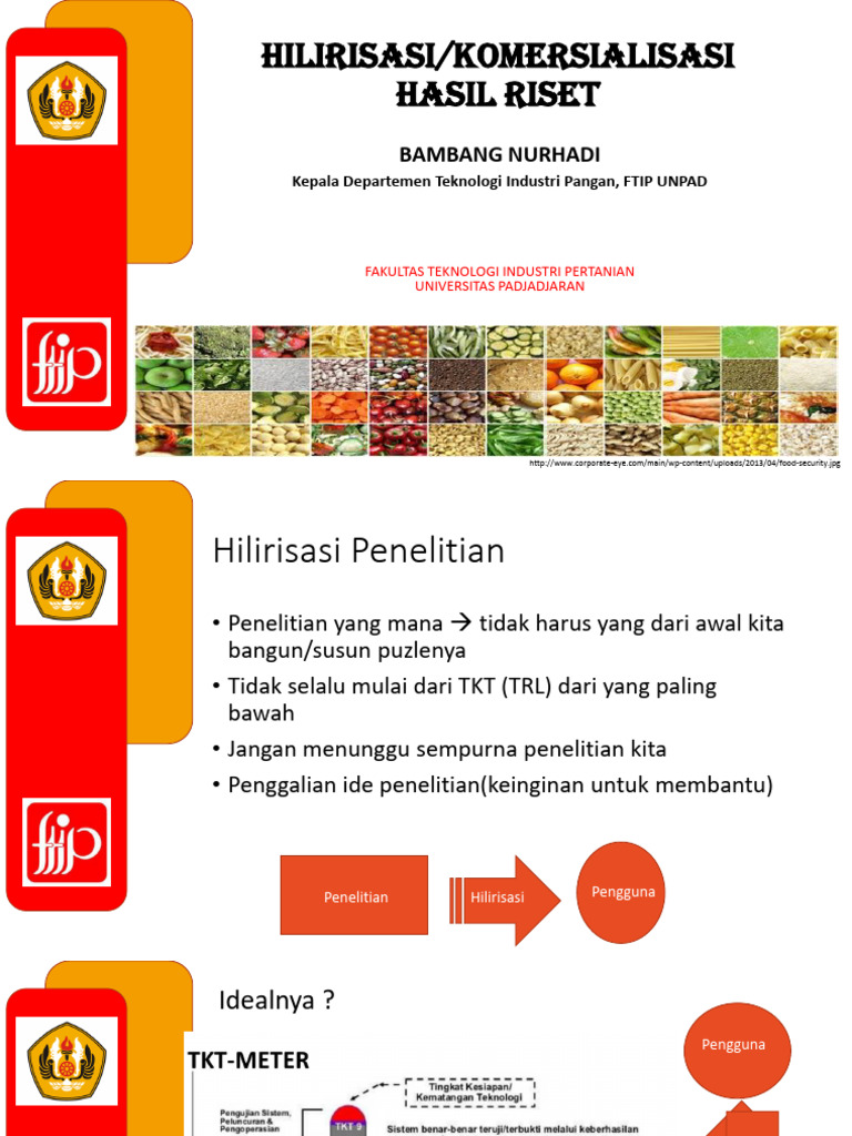 Hilirisasi Hasil Riset dan Pengembangan Teknologi di Indonesia