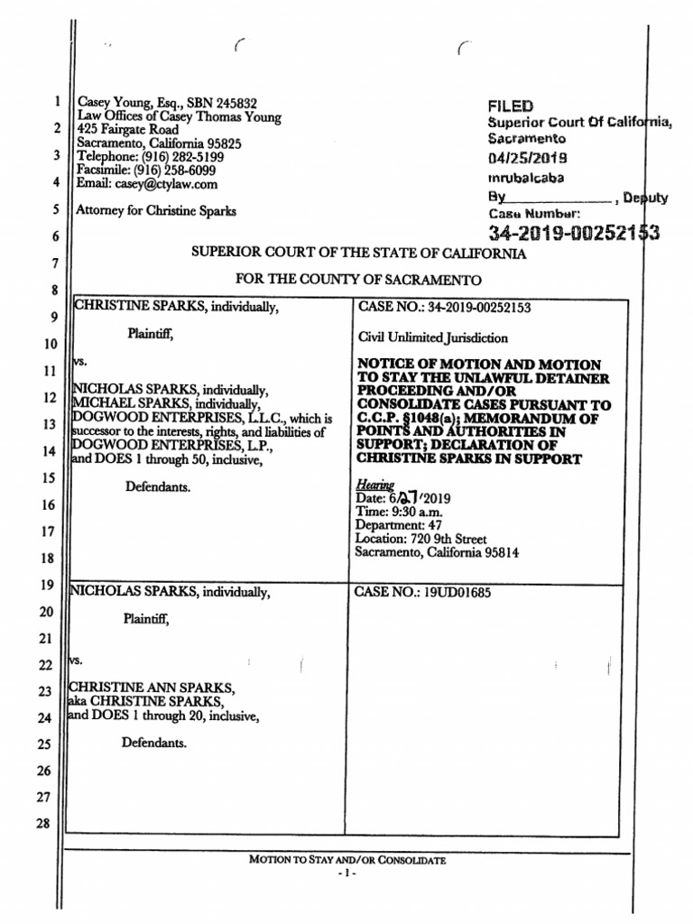 Motion to Consolidate W_o Exhibit Tabs PDF