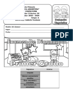 Examen Diagnostico 1 Er Grado