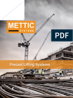 Mettic Precast Lifting System 2017