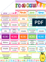 Formato Horario 1°A