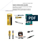 04 Adaptadores y Puntas para Taladro