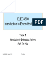 ELEC3300_01 Introduction to Embedded Systems