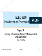 ELEC3300 10-Memory Interface