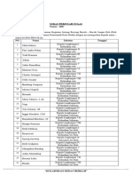 Surat Perintah Tugas Kepling Deli Berseri