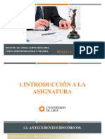 Semana 1-Derecho Notarial - Introducción 2022 II