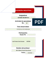 Portafolio de Evidencias