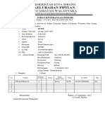 Form Surat Pindah