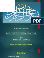 Be Positive Think Positive by Mridul Agarwal Book Review-1
