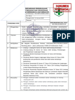 Sop Inventarisasi Pengelolaan Penyimpanan Dan Penggunaan b3 PKM Sudi 2023