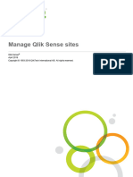 Manage Qlik Sense Sites - Apr 2018