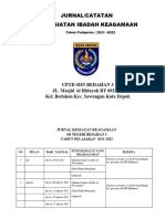 1.2.a1 Jurnal Kegiatan Keagamaan