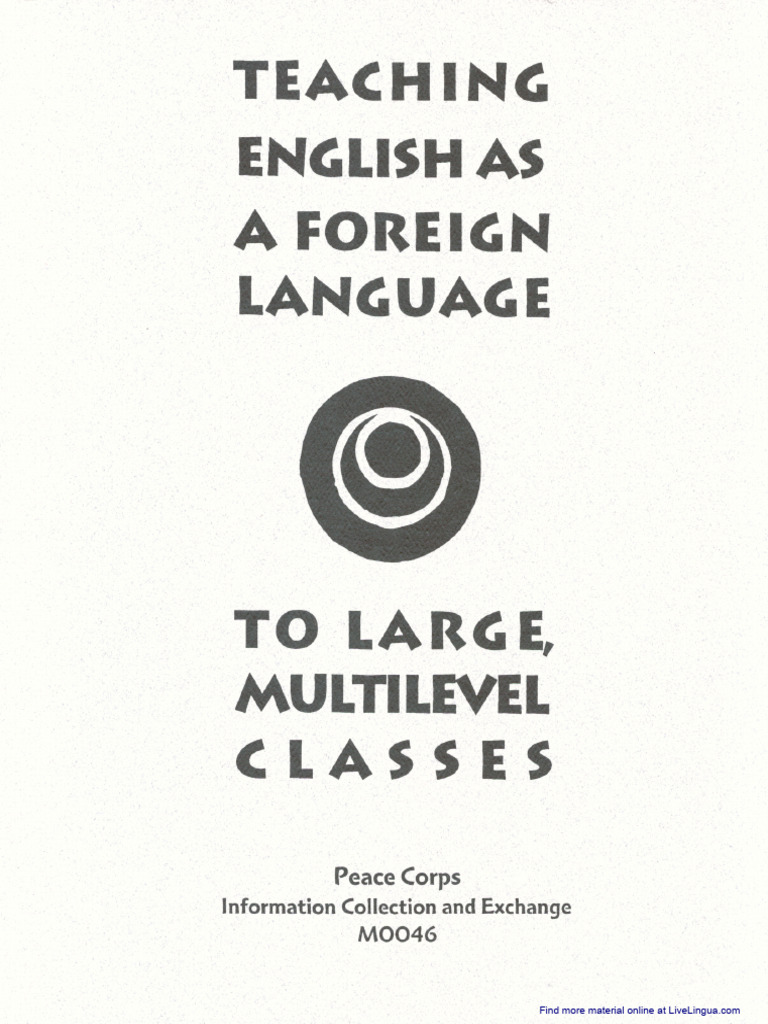 TEFL Strategies for Large Classes | PDF