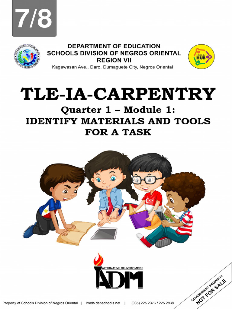Module1Carpentry78PrepareConstructionMaterialsandToolsfinal