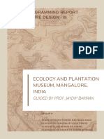 Meseum of Ecology and Plantation - AD III Report