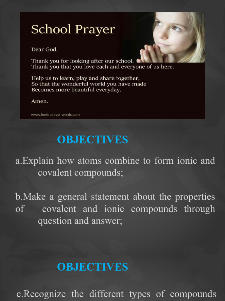 Tampus Ppt-Ionic&covalent | PDF | Chemical Compounds | Chemical Bond